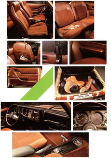 Ford Capri Ghia Innenausstattung